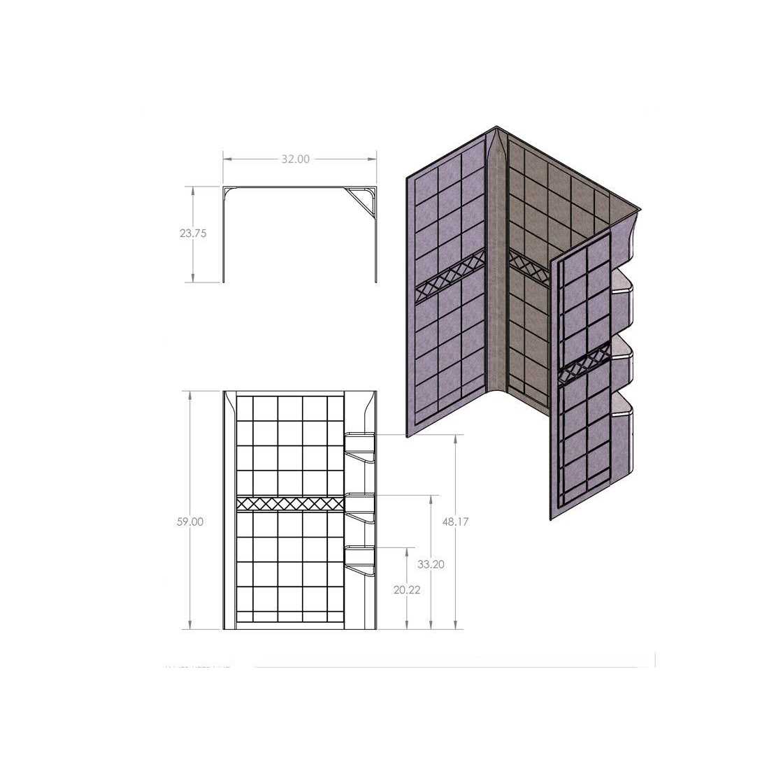Specialty Recreation Tub Wall TW2432P - Cheap Fitting