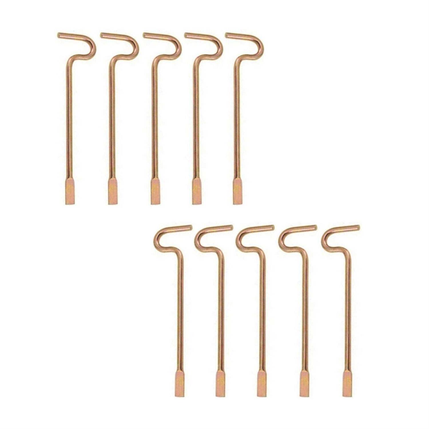 Asfroy Bedroom/Bathroom Door Emergency Keys Compatible with Kwikset Interior Levers and Knobs - Cheap Fitting