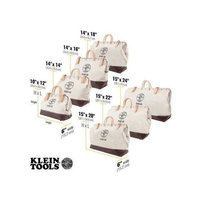 Canvas Tool Bag Klein Tools - Cheap Fitting