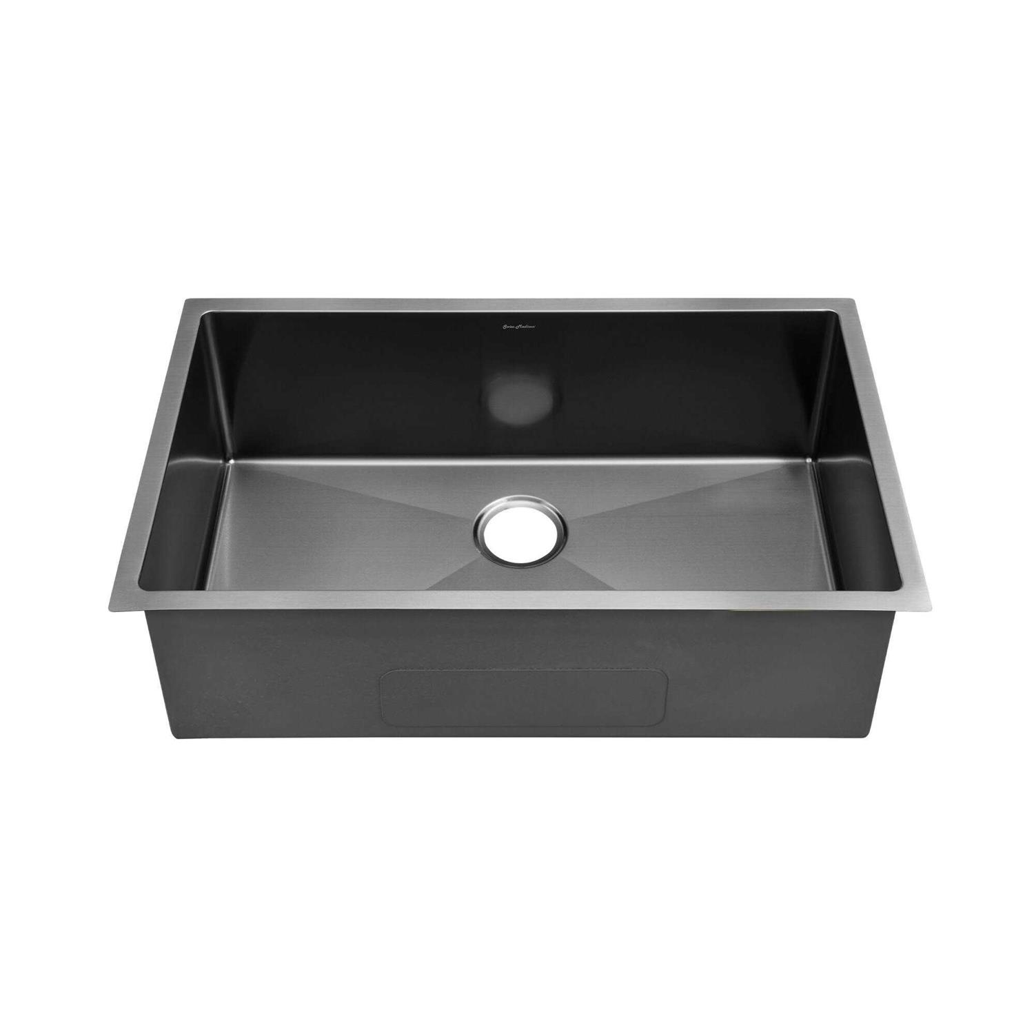 Swiss Madison Rivage 32 Undermount Single Basin Stainless Steel - Cheap Fitting