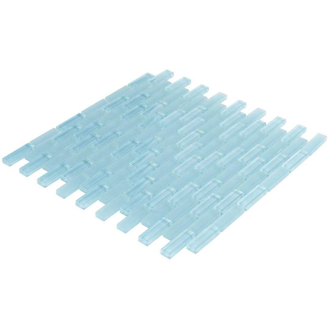 Ivy Hill Tile Contempo Brick 12 in. x 12 in. Glass Floor and Wall Tile - Cheap Fitting