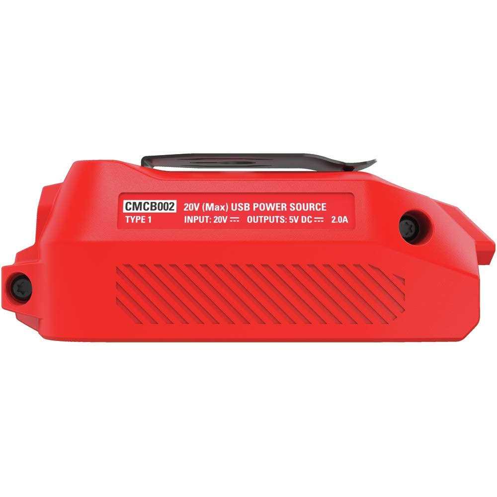 Craftsman CMCB002B V20 USB Power Source Adapter - Cheap Fitting