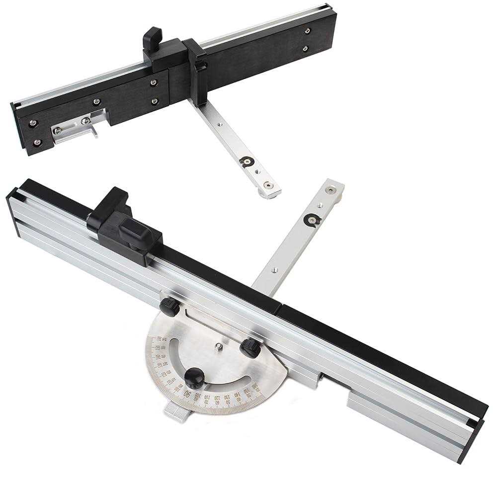 KETIPED Aluminium Alloy Miter Bar Clamping Tool Slider Table Saw Gauge Rod T-Slot Track Bar Rail for Router Tables and Woodworking - Cheap Fitting