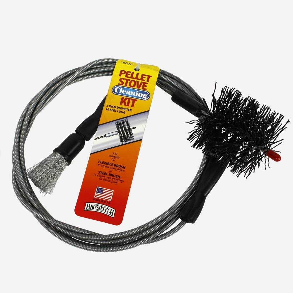 Brushtech B67c Pellet Stove Cleaning Kit - Cheap Fitting