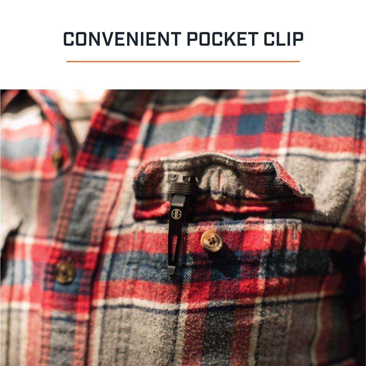 Bushnell PRO 1000 Lumen Rechargeable Flashlight - Cheap Fitting