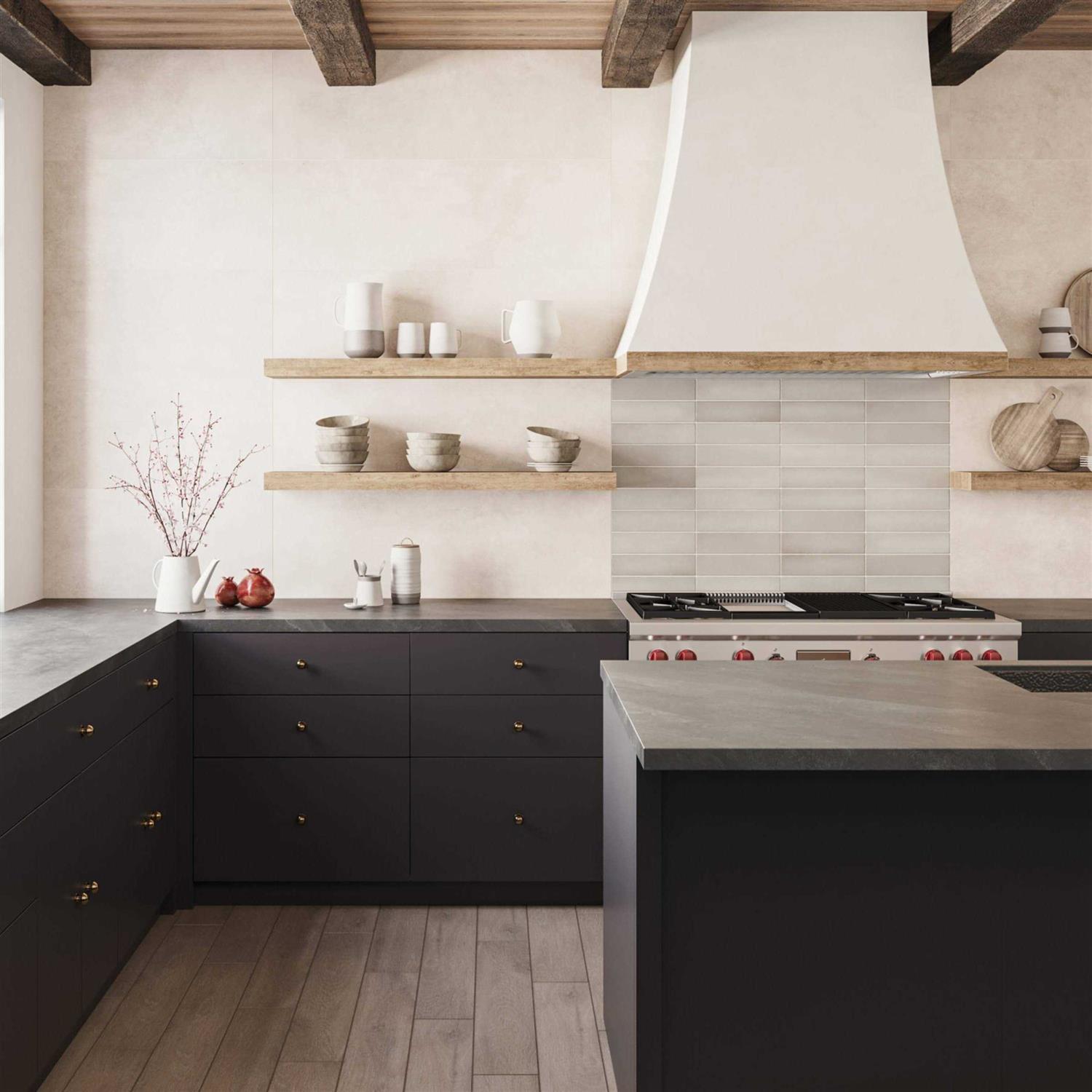 Bedrosians Donna 13 x 40 Matte Ceramic Tile - Cheap Fitting