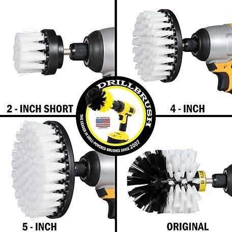 Drillbrush Automotive Soft White Drill Brush W-S-542O-QC-DB - Cheap Fitting