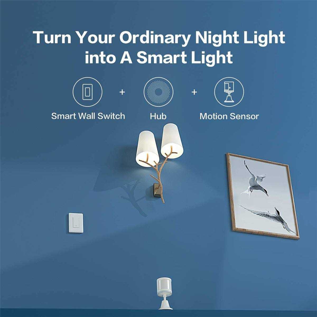 Aqara Smart Light Switch, Requires Aqara Hub, Zigbee Switch, Remote Control and Set Timer for Home Automation - Cheap Fitting