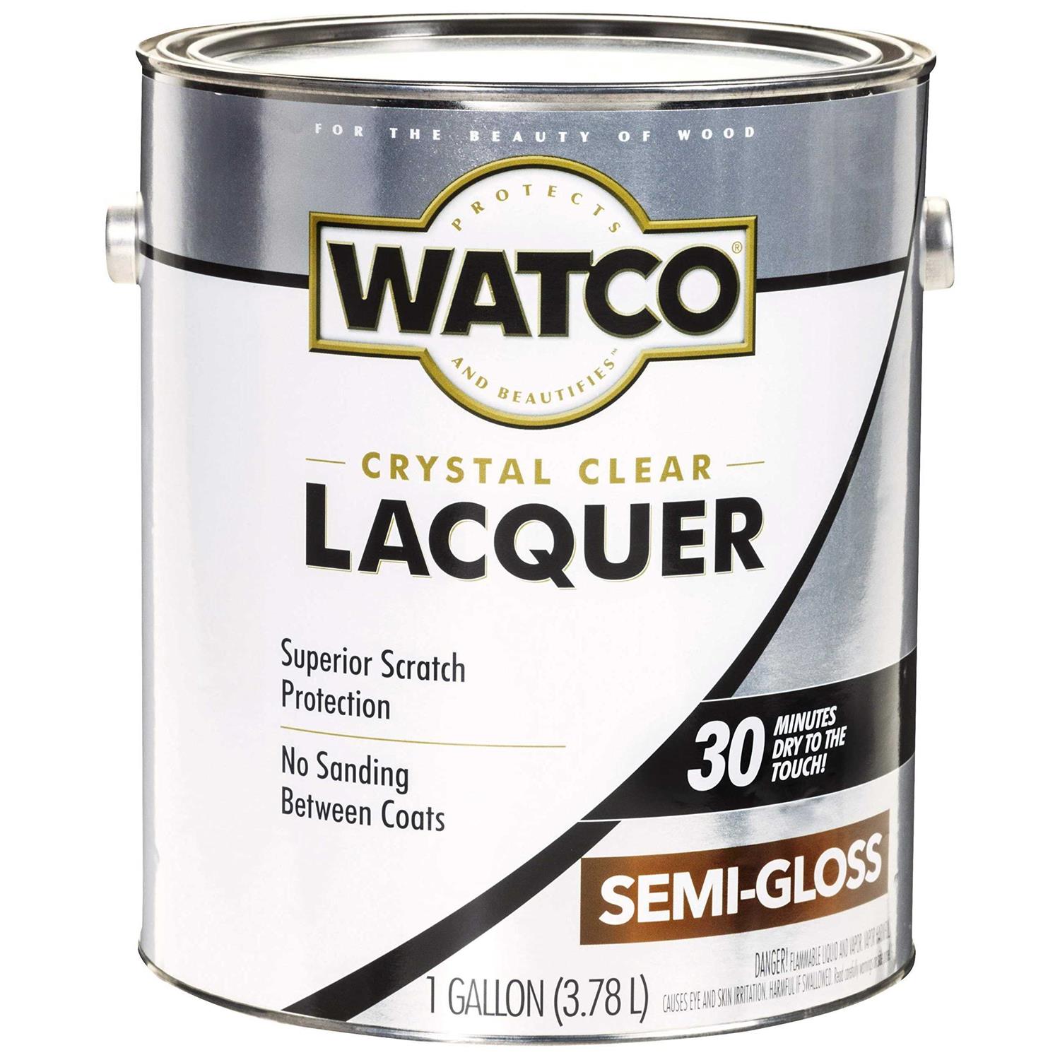 Clear Watco Lacquer Semi-Gloss Wood Finish - Cheap Fitting