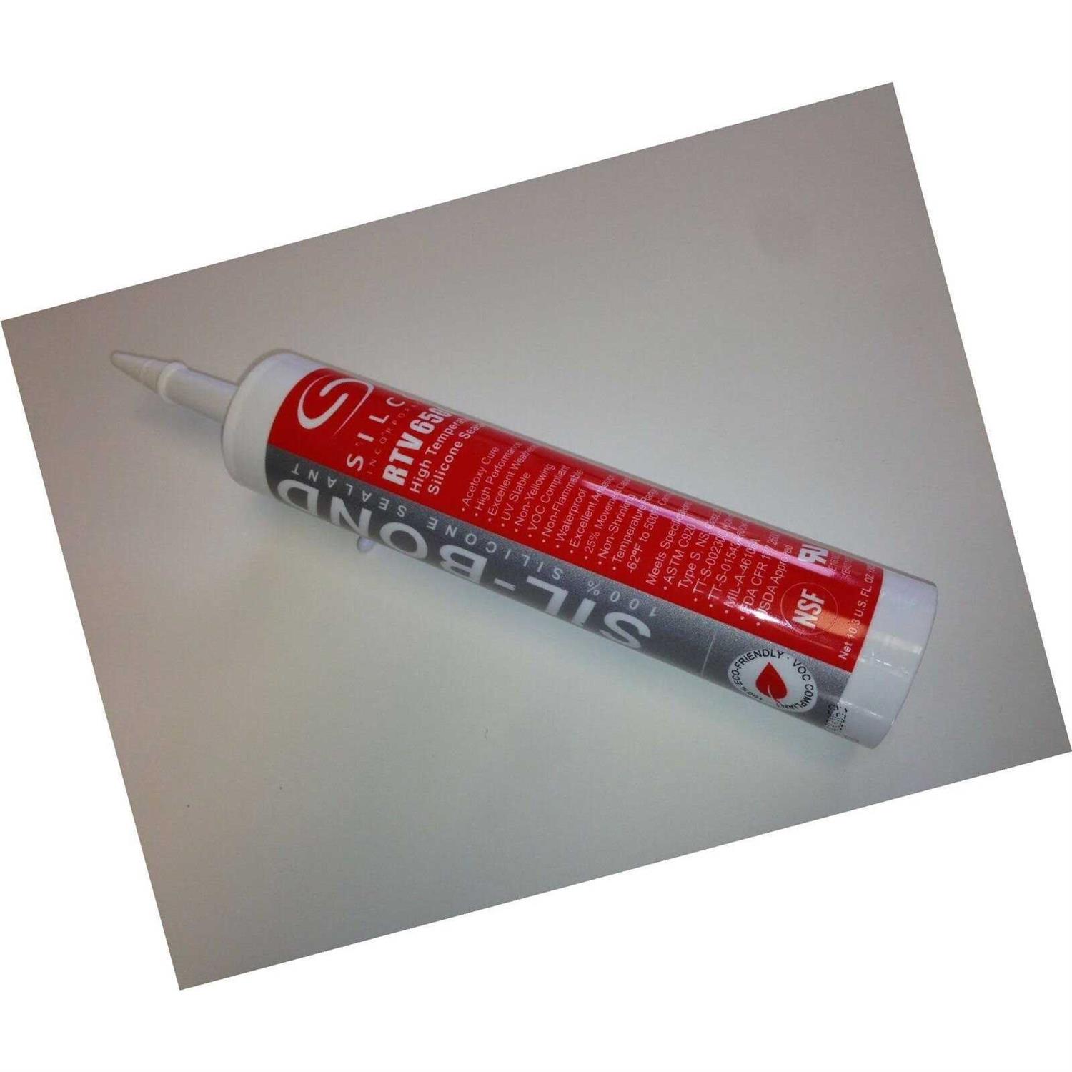 Sil-Bond Food Grade NSF FDA RTV Silicone Sealant Adhesive Red High Temp 10.3oz - Cheap Fitting