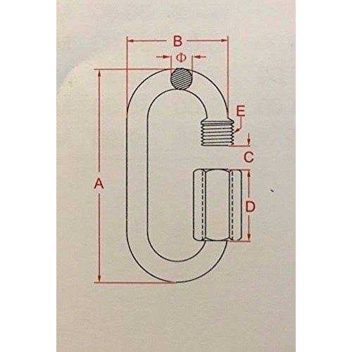 US Stainless Stainless Steel 316 Quick Link Marine Grade - Cheap Fitting