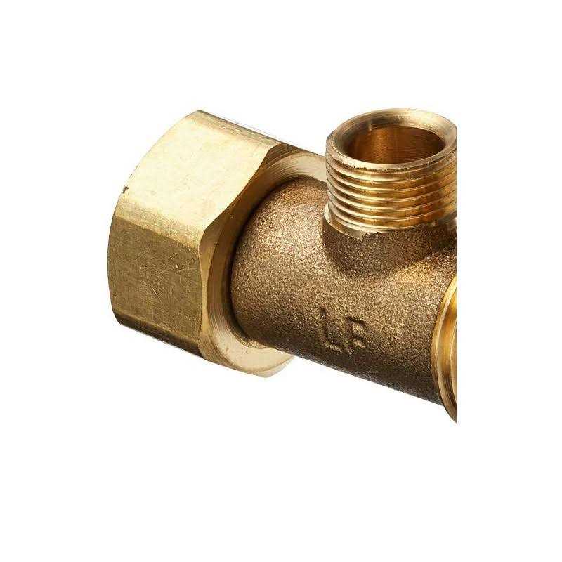 Plumb Pak PP2040LF Tee Adapter 1/2 X 1/2 X 3/8 - Cheap Fitting