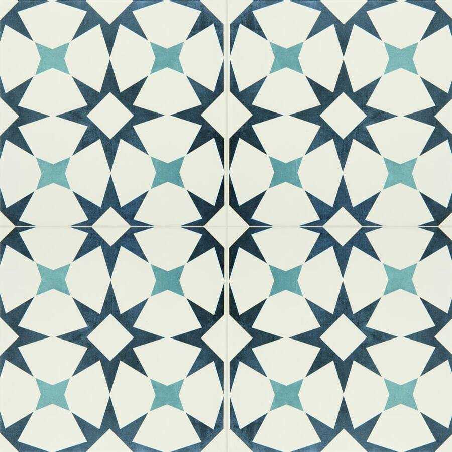 Daltile Memoir Petal 12 in. x 12 in. Glazed Ceramic Floor and Wall Tile - Cheap Fitting