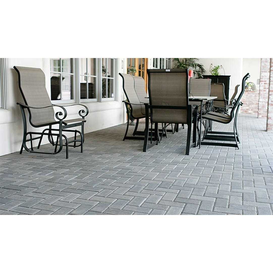 Pavestone #21757 Holland 60mm Paver Interlocking Paver Gray - Cheap Fitting