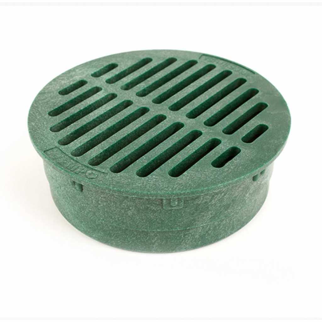 Premium USA Made Outdoor Round Flat Drain Grate Cover - Cheap Fitting