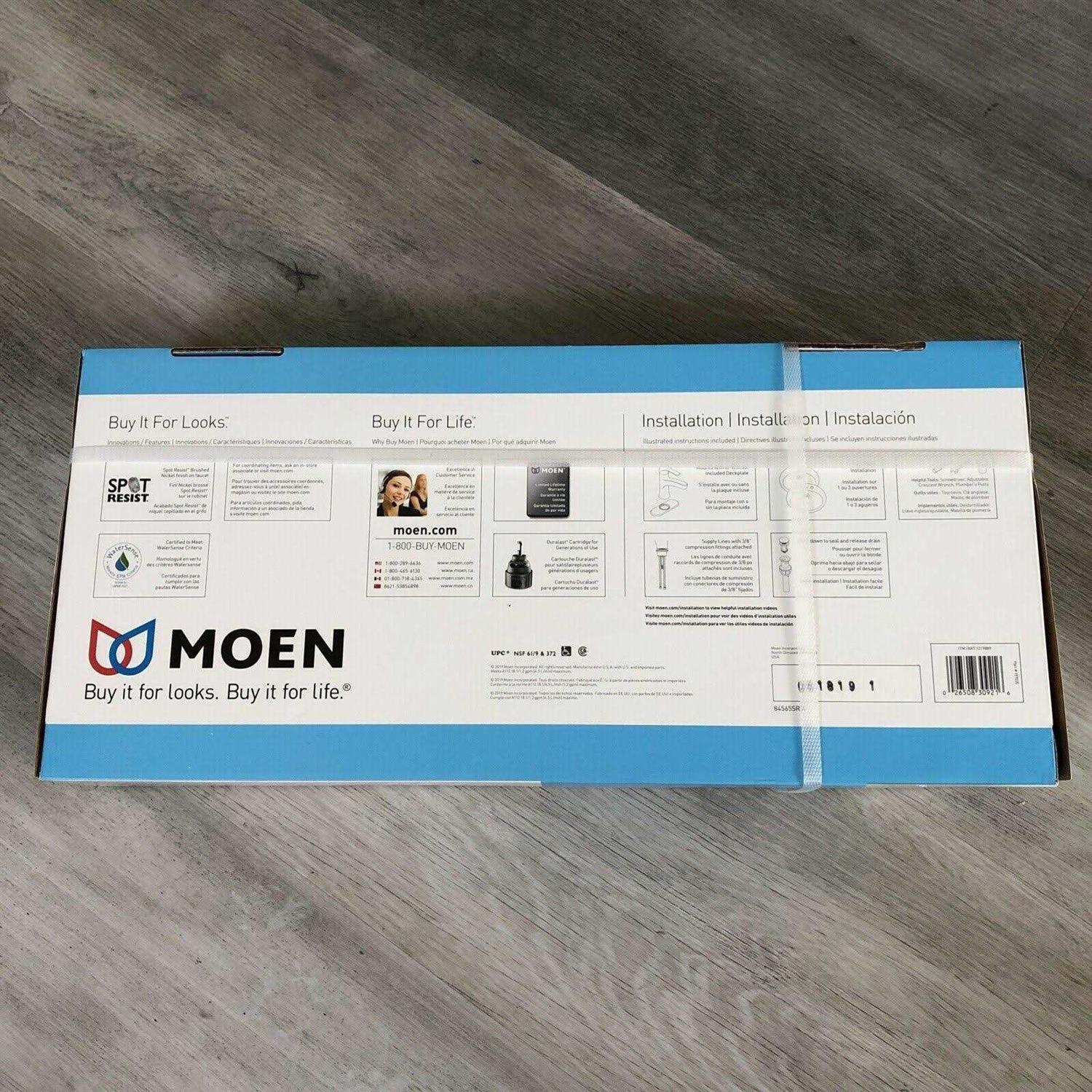 Moen P96 Tilson Brushed Nickel Spot Resistant Bathroom Faucet - Cheap Fitting