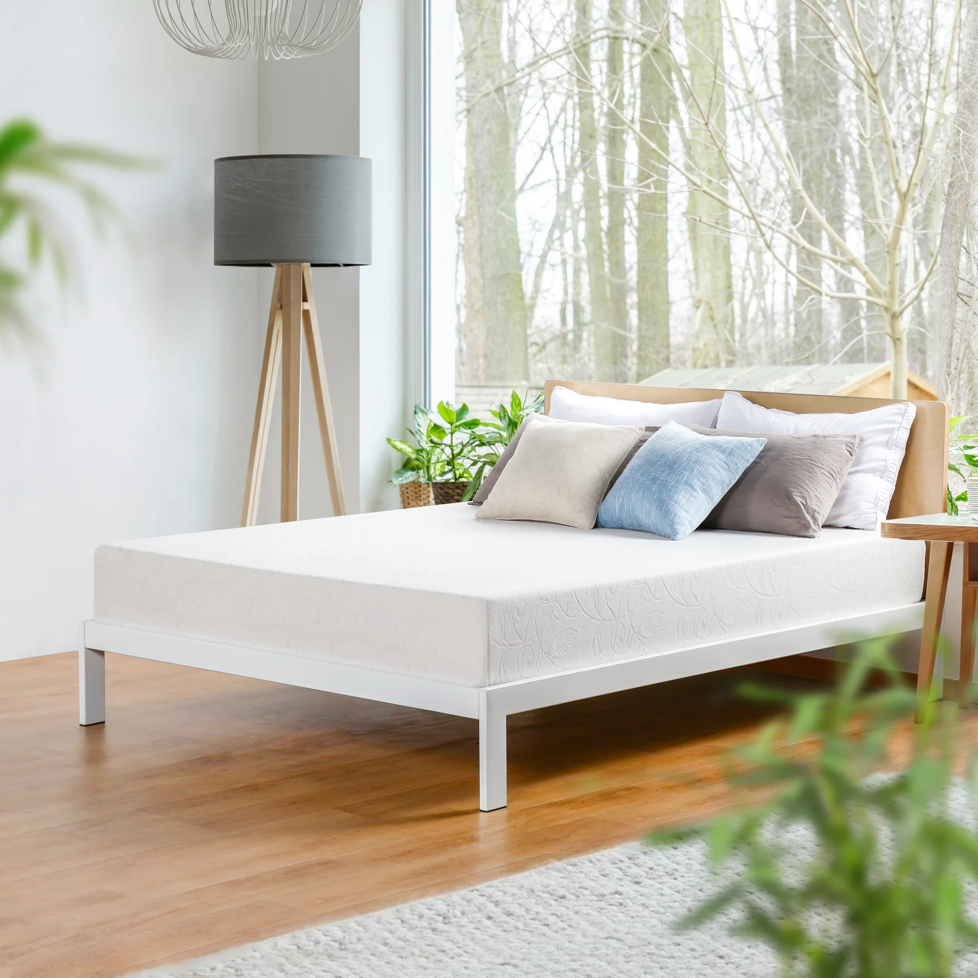 GrandRest 7'' Adult True Comfort Gel Memory Foam Mattress, Medium Firm, Twin Size - Cheap Fitting