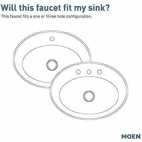 Moen Eva Single Handle Bathroom Faucet 6400 - Cheap Fitting