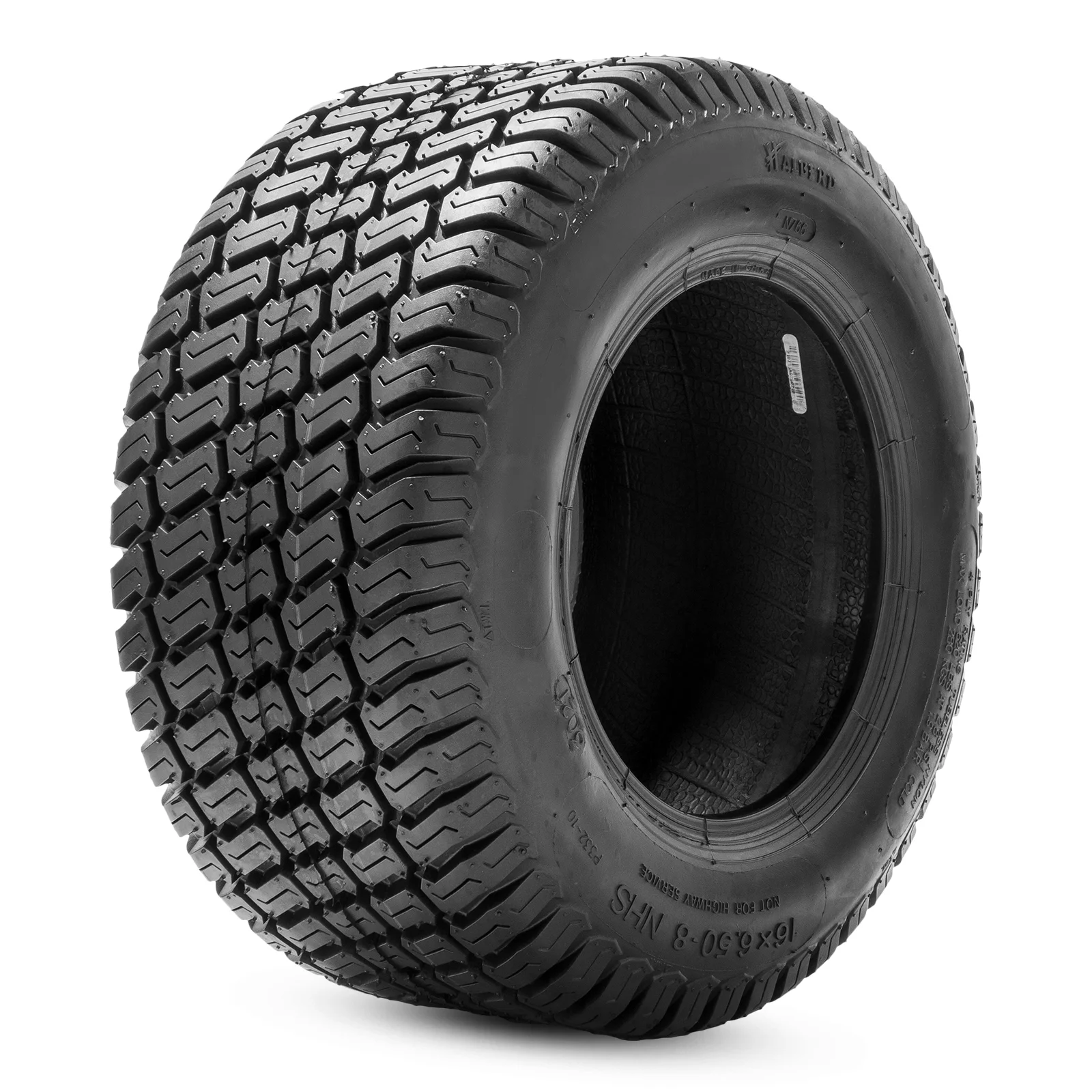 2 Pack 16x6.50-8 Lawn & Garden Tire 4PR 16x6.5-8 Mower Turf Tires - Cheap Fitting