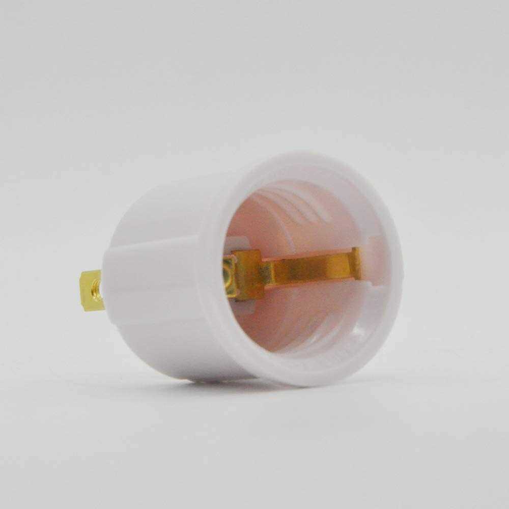 Outlet to Socket Adapter Plug-in Light Socket Convert Outlet to Light Bulb Socket - Cheap Fitting