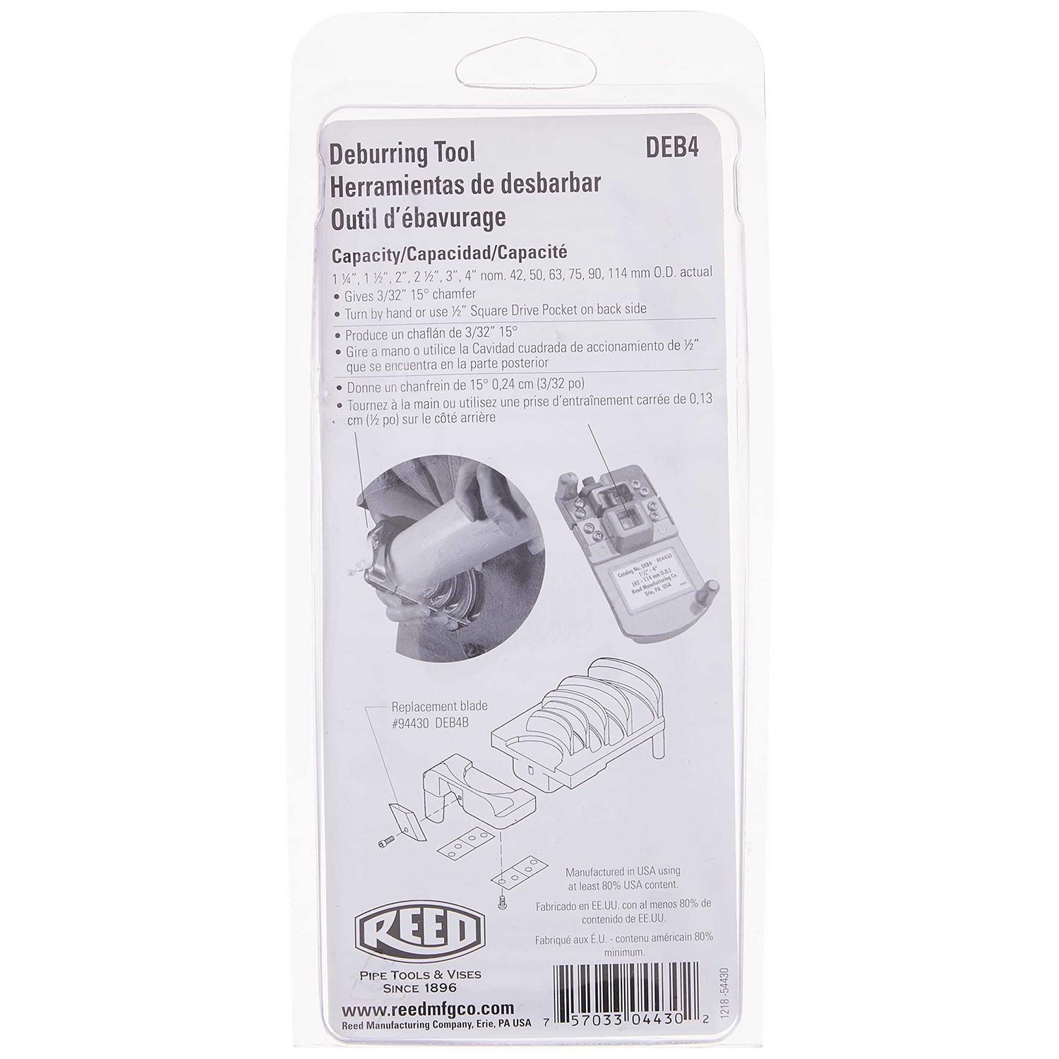 Reed DEB4 Deburring Tool for Plastic - Cheap Fitting