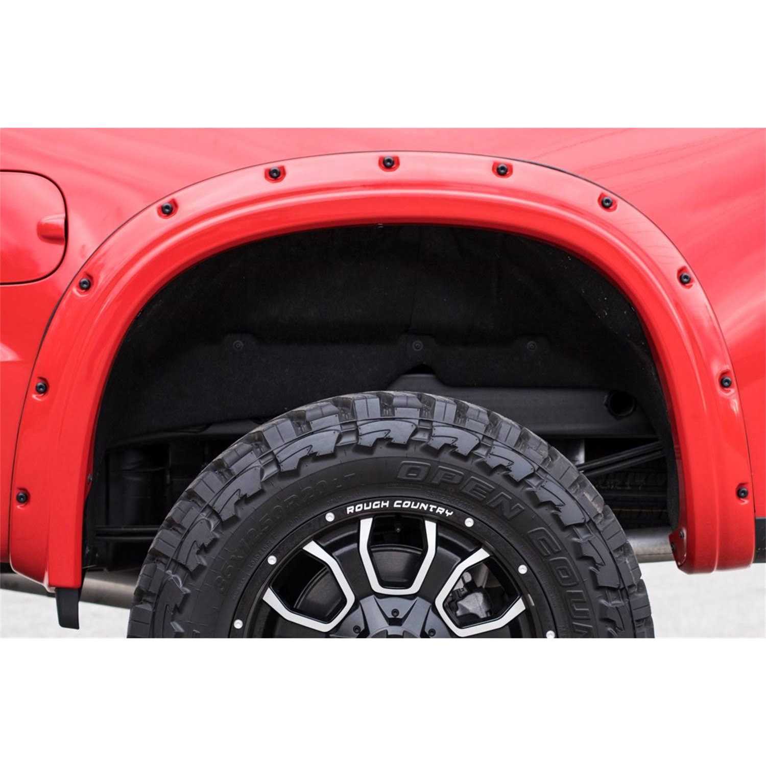 Rough Country 10015 Black Rivet Kit for Fender Flares - Cheap Fitting