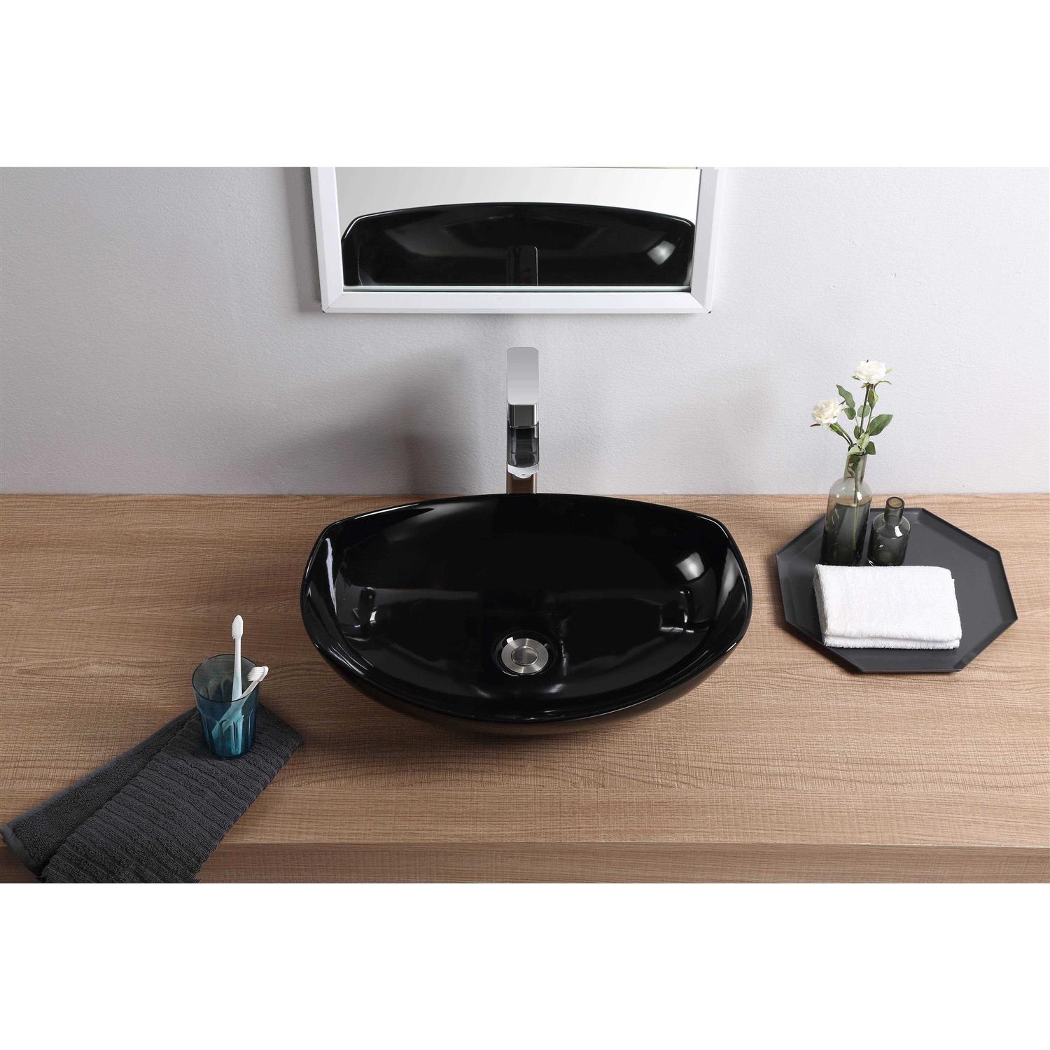 Fine Fixtures Bathroom Vessel Sink MV2216TE - Cheap Fitting