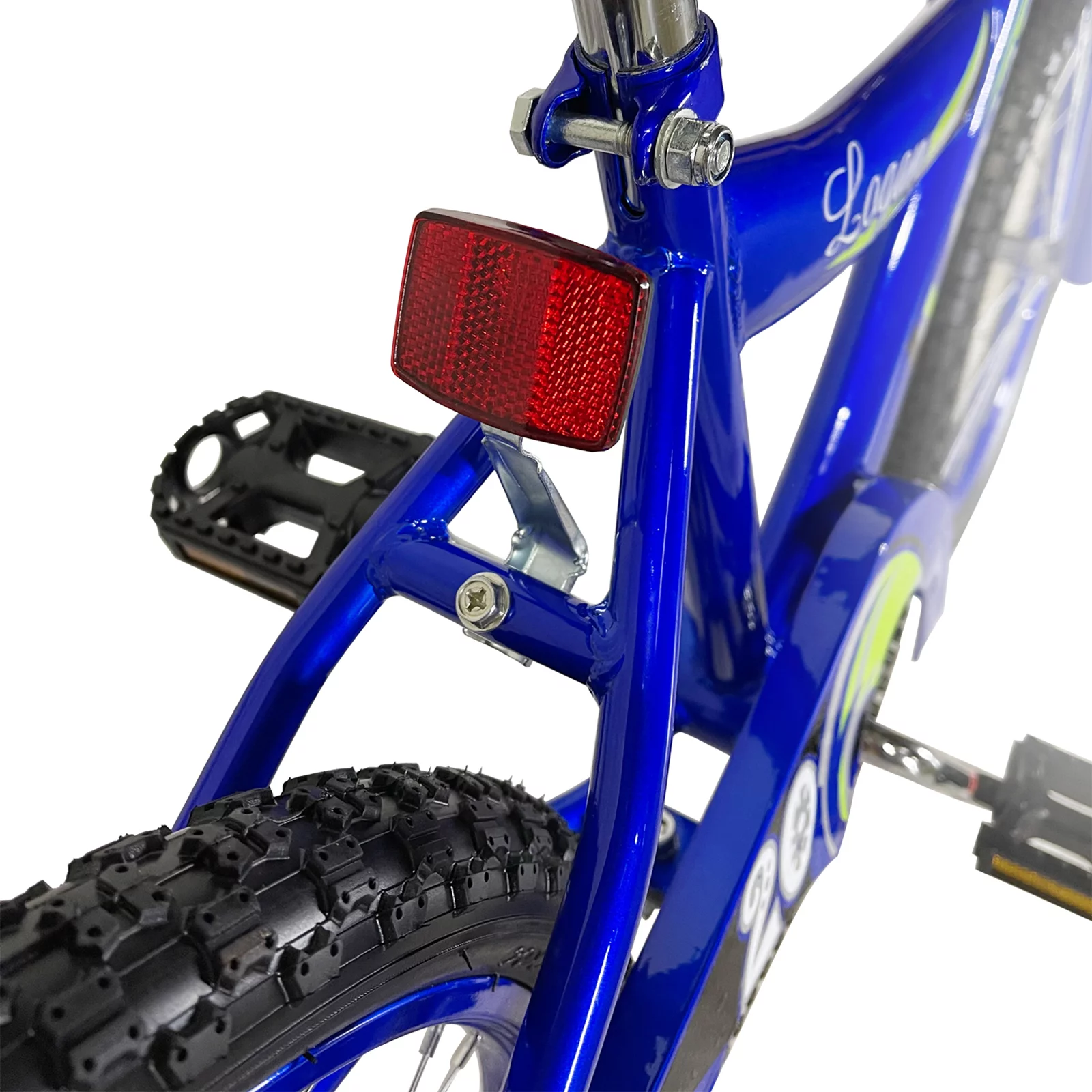 Tracer Logan BMX Freestyle 20 Inch Kids Bike with Bicycle Kickstand and Coaster Brake, Boy and Girls Age  5 to 9, Blue Color - Cheap Fitting