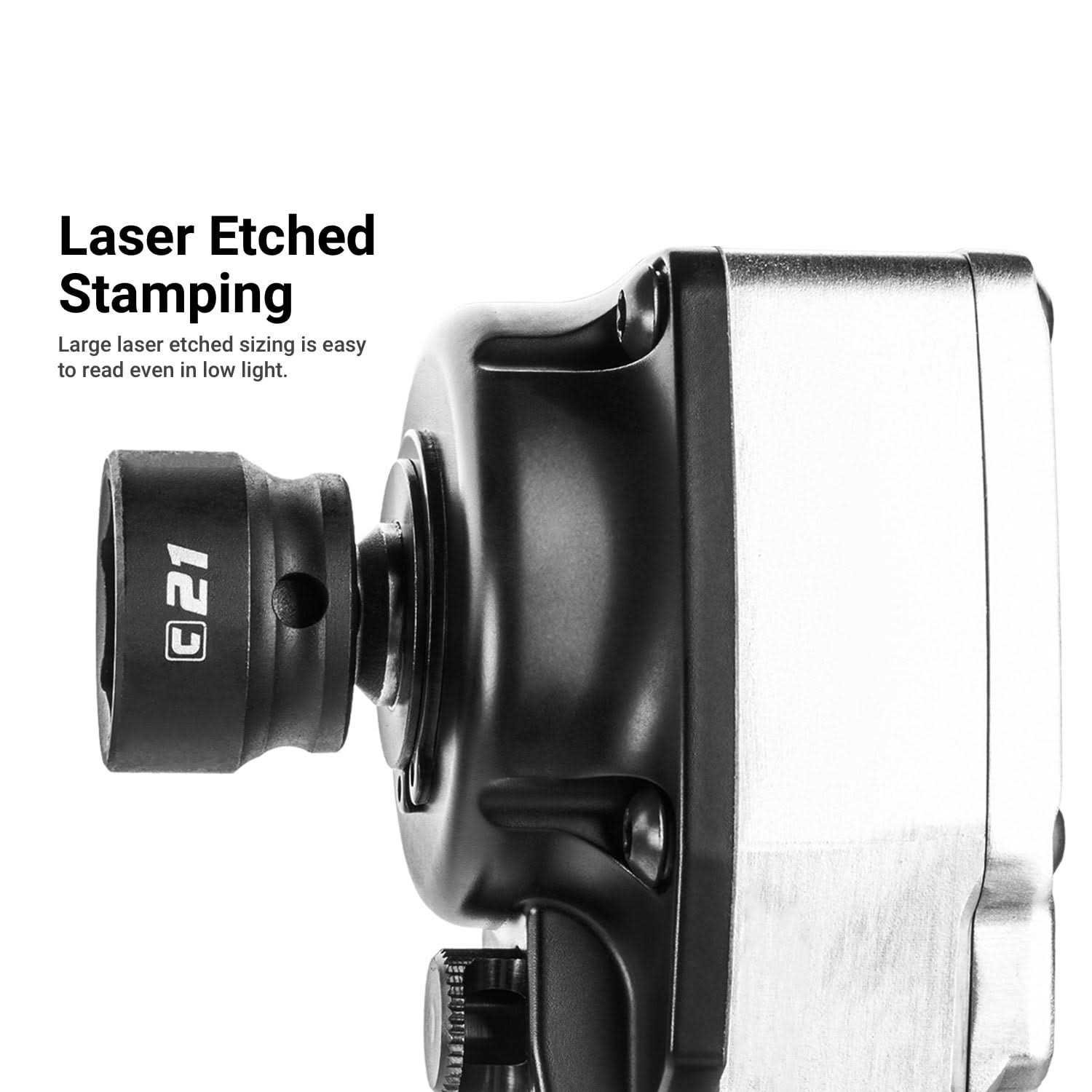 Capri Tools 3/8 in. Drive Stubby Impact Socket Set CP53450 - Cheap Fitting