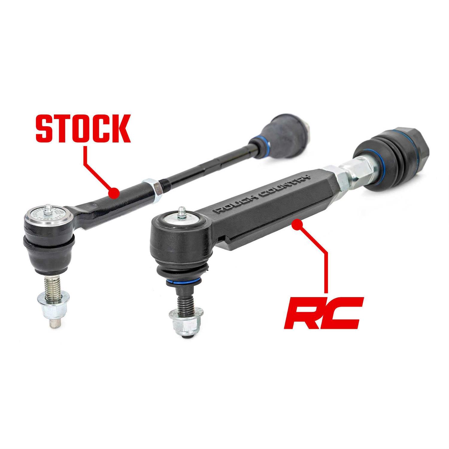 Rough Country 11016 HD Forged Tie Rod End Chevy/GMC 2500HD/3500HD - Cheap Fitting