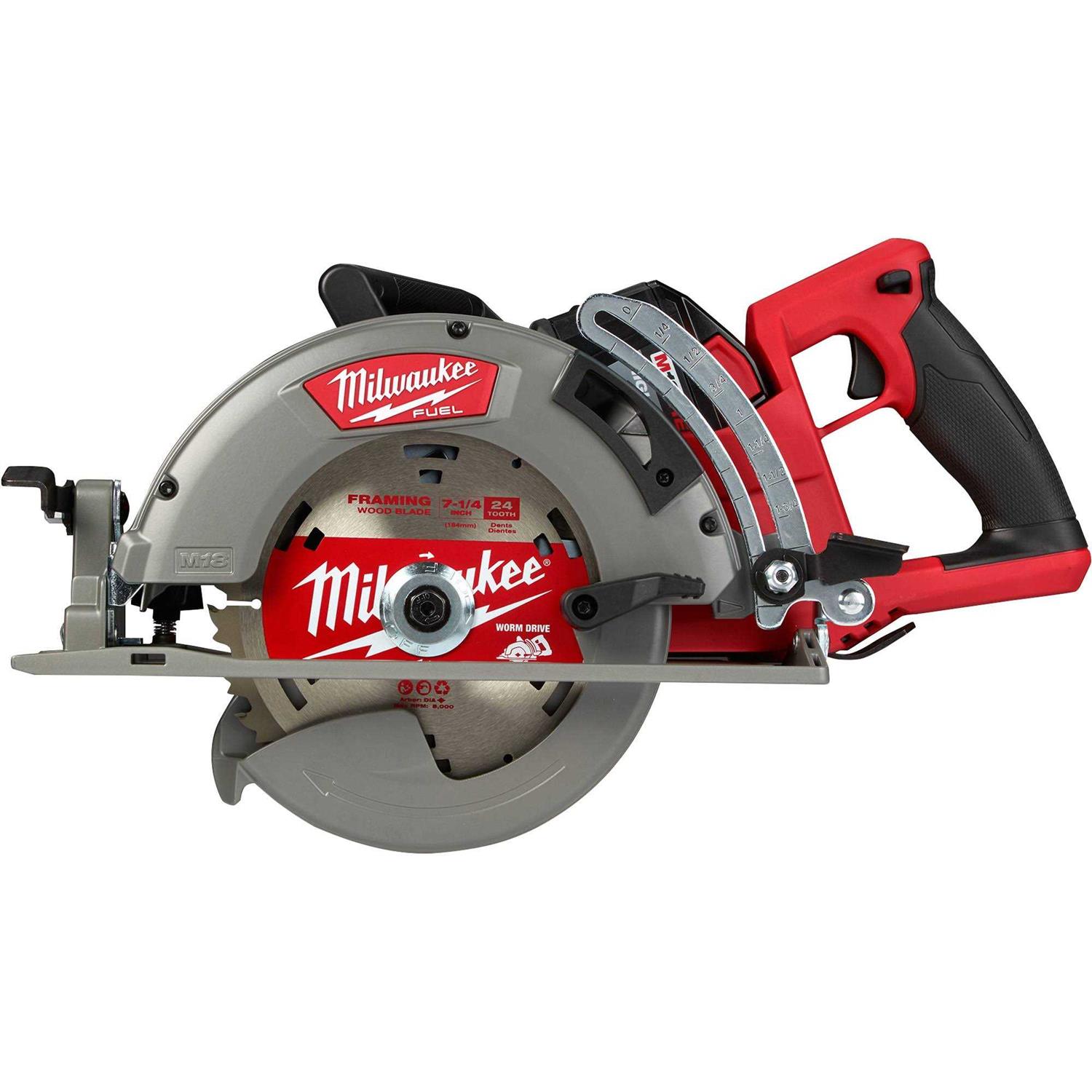 Milwaukee 2830-21HD M18 FUEL 7-1/4 Rear Handle Circular Saw Kit - Cheap Fitting