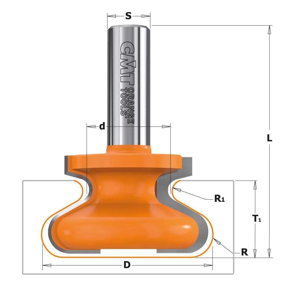 CMT 855.603.11 Finger Pull Bit - Cheap Fitting