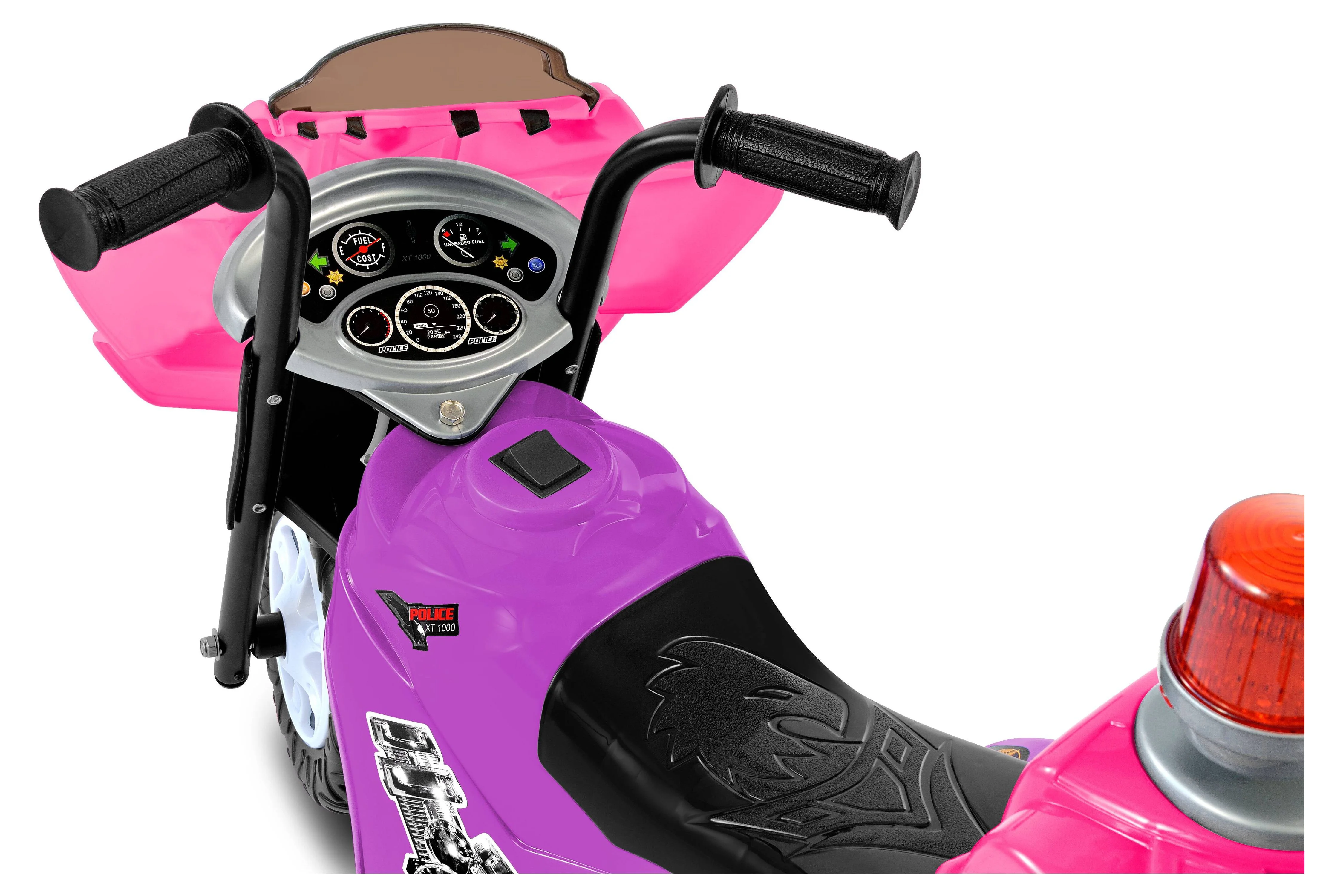 Kid Motorz 6 V Lil' Patrol Purple Battery Powered Ride-On Toy - Cheap Fitting