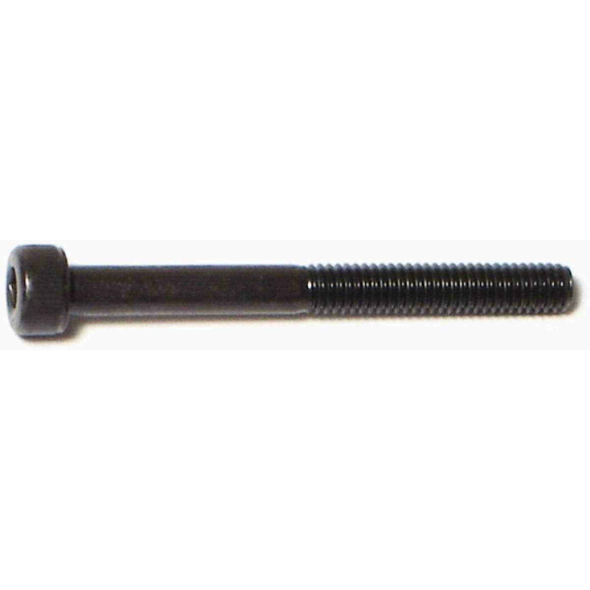 Monster Fastener 4mm-0.7 x 40mm Black Oxide Knurled Hex Socket Cap Screws - Cheap Fitting