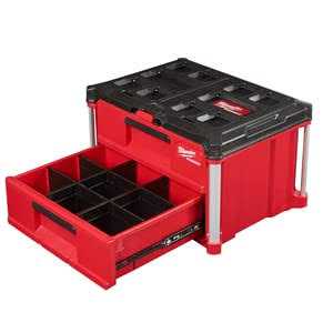 Milwaukee PACKOUT 2 Drawer Tool Box - Cheap Fitting