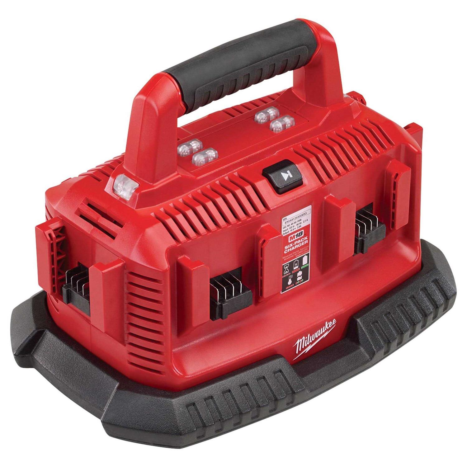 48-59-1806 Milwaukee M18 Six Pack Sequential Charger - Cheap Fitting