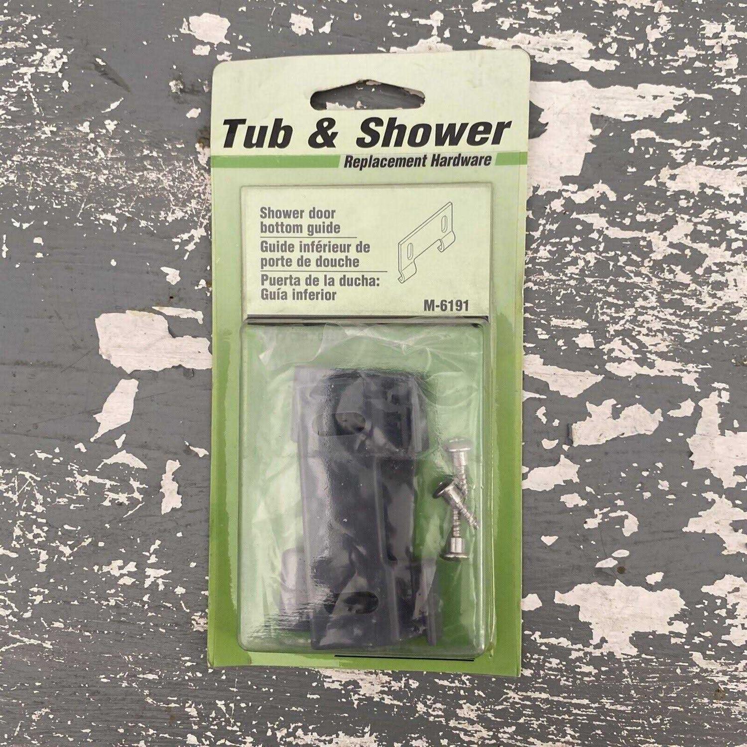 Prime-Line M 6191 Shower Door Bottom Hook Guide - Cheap Fitting