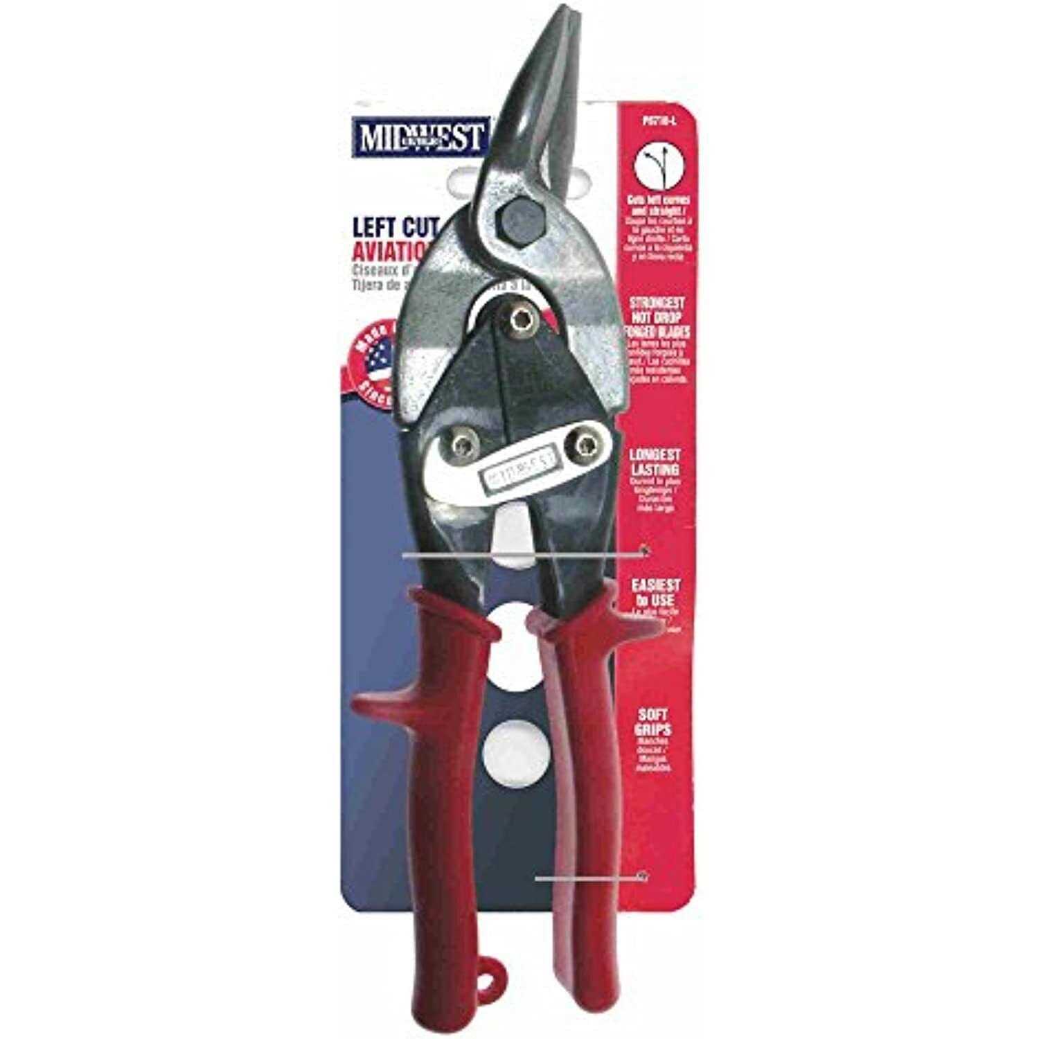 Midwest Left Cut Aviation Snip MWT-6716L - Cheap Fitting