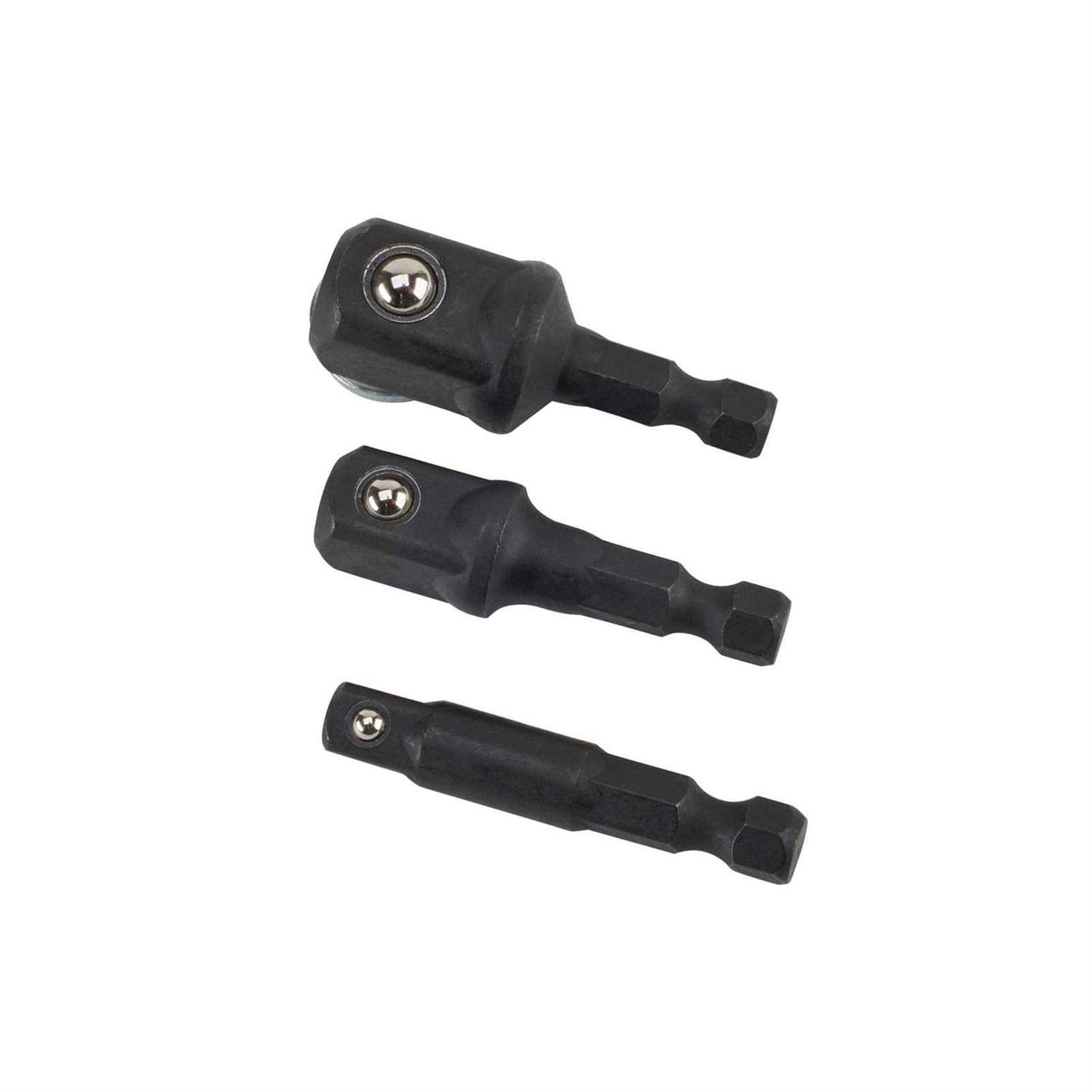 Titan 12061 3 Piece Impact Stubby Socket Adapter Set - Cheap Fitting