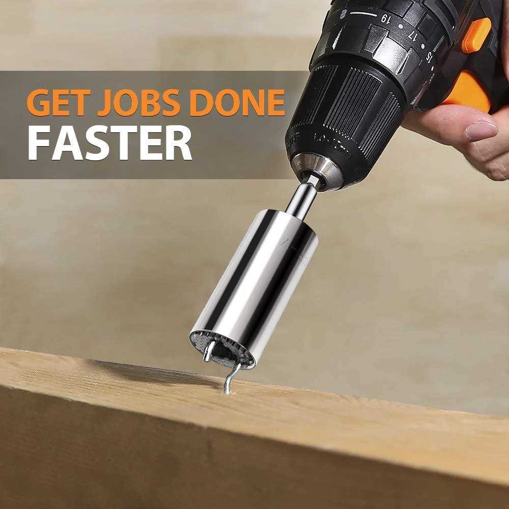 PARIGO Universal Socket Tools Gifts for Men Christmas Stocking Stuffers for Dad Boyfriend Husband 1/4-3/4 Super Socket Set Impact Power - Cheap Fitting