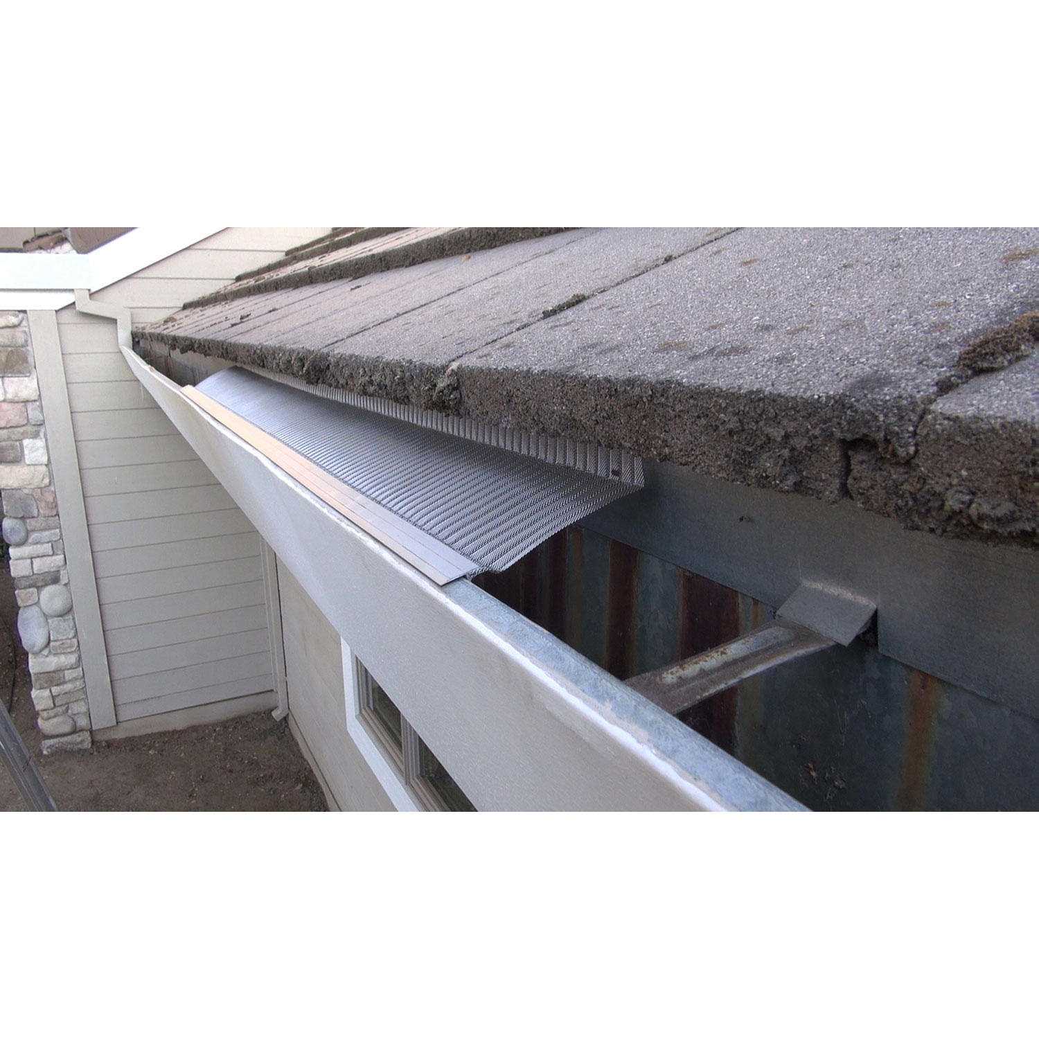 Gutterglove Stainless Steel Gutter Guard Kit - Cheap Fitting