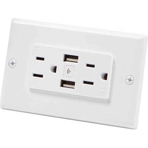 Geeni High Speed USB Charger Wi-Fi Smart Outlet - Cheap Fitting