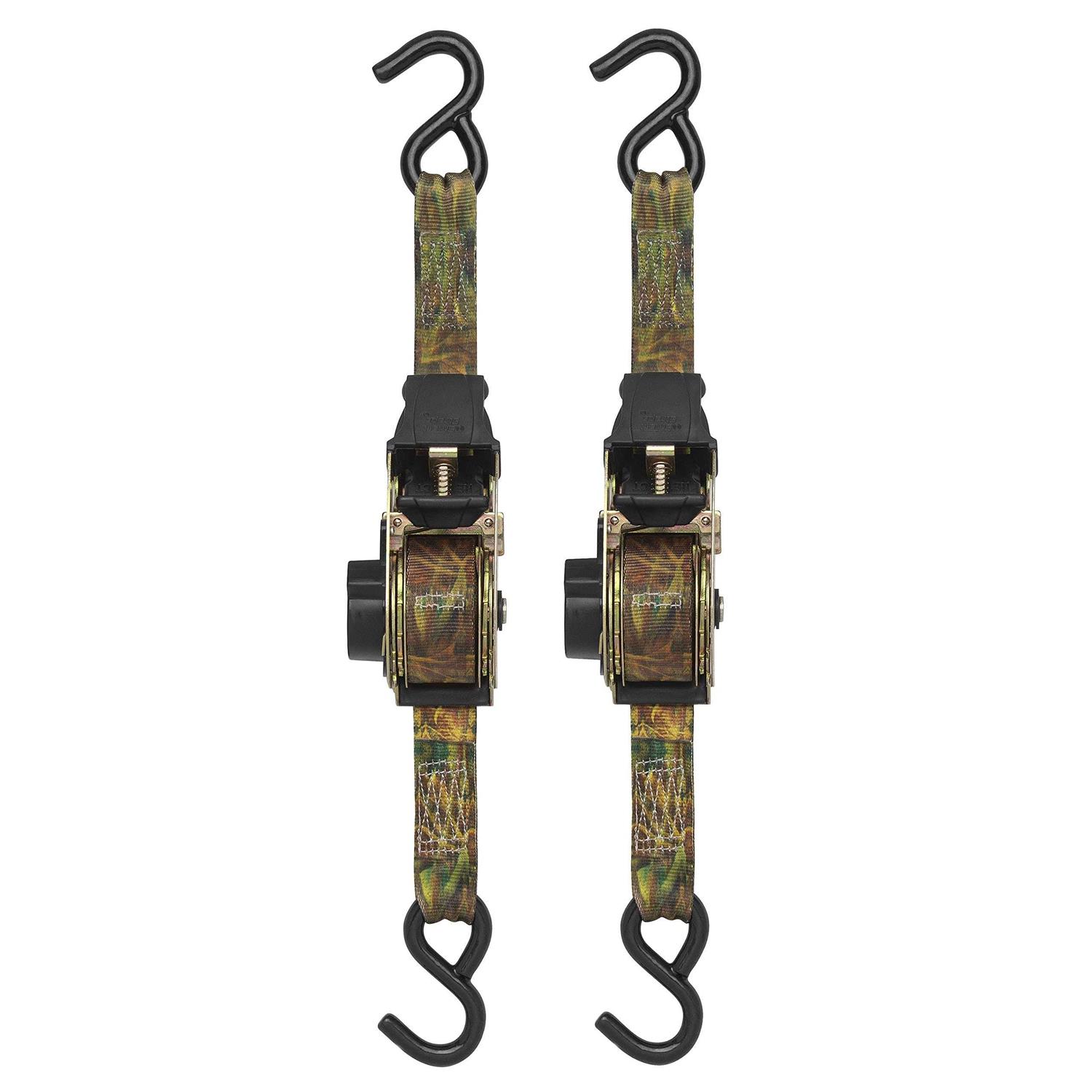 SMARTSTRAPS 1960 10 Straps/Retractable Ratchet with Camo Webbing Open Style Packaging - Cheap Fitting