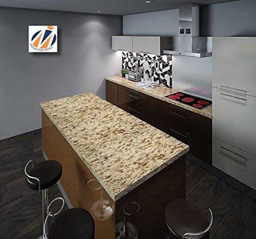 Instant Granite Premium Kitchen Countertop Vinyl Laminate Cover Easy Installation - Cheap Fitting