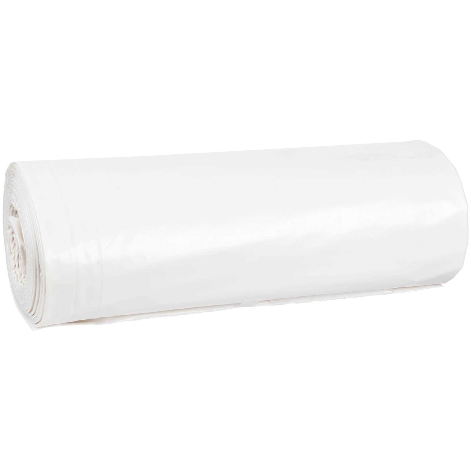 Husky 20′ x 25′ 4 mil Clear Plastic Sheeting - Cheap Fitting