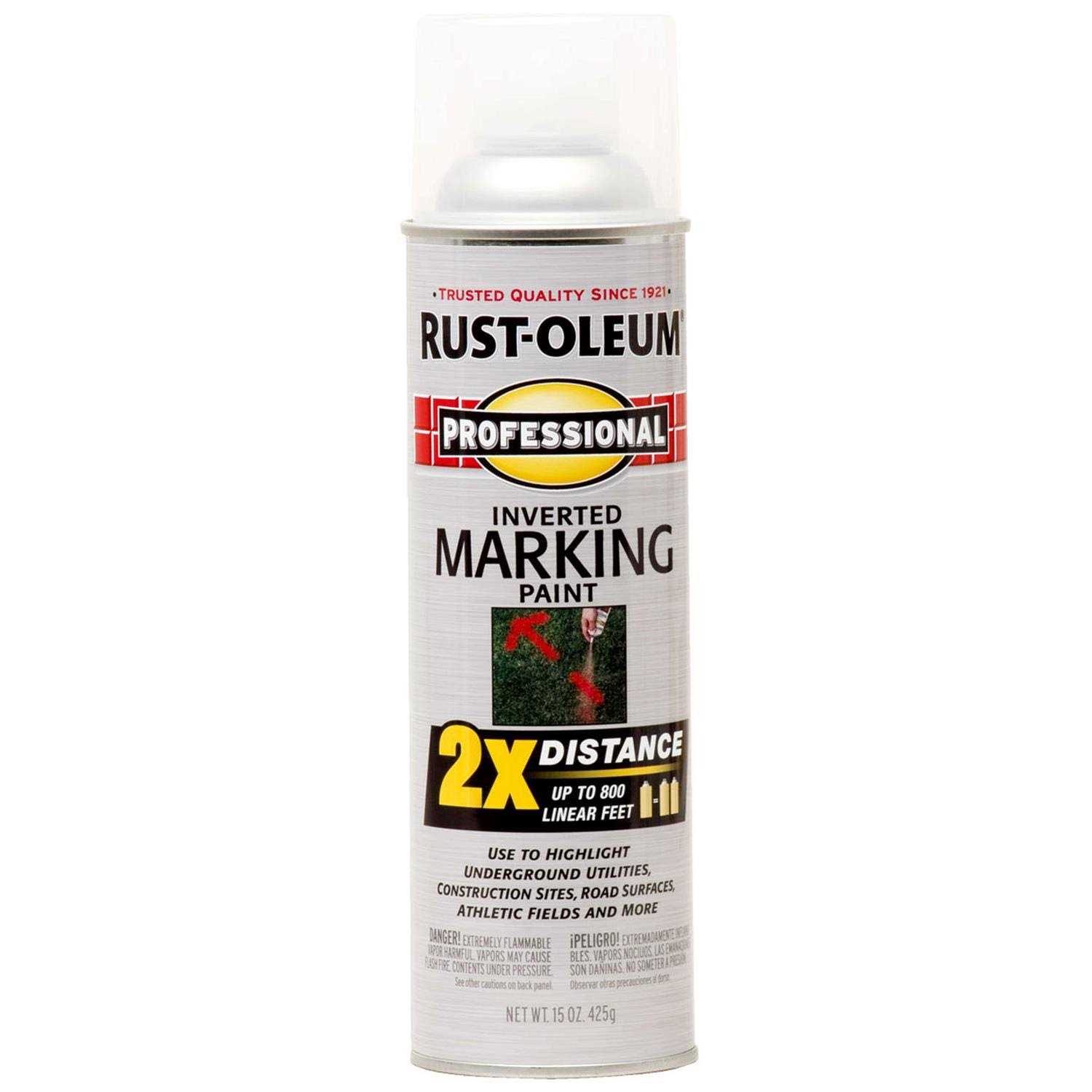 Rust-Oleum Professional 2X Marking Spray Paint - Cheap Fitting