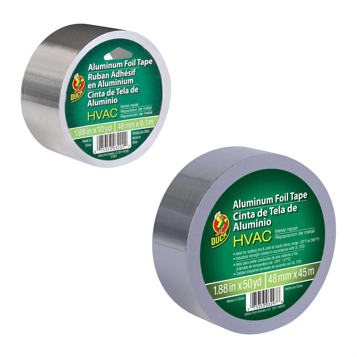 Duck HVAC Metal Repair Aluminum Foil Tape - Cheap Fitting