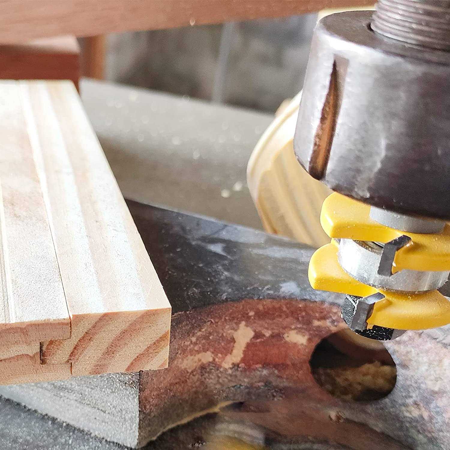 Tongue and Groove Router Bit Set - Cheap Fitting