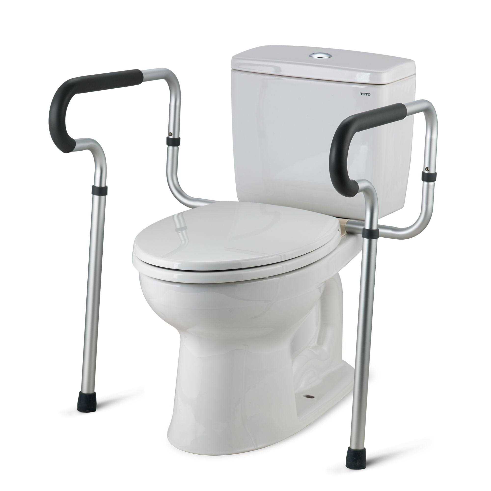 Equate Toilet Safety Rail,Free stand,Medical supply for elderly - Cheap Fitting