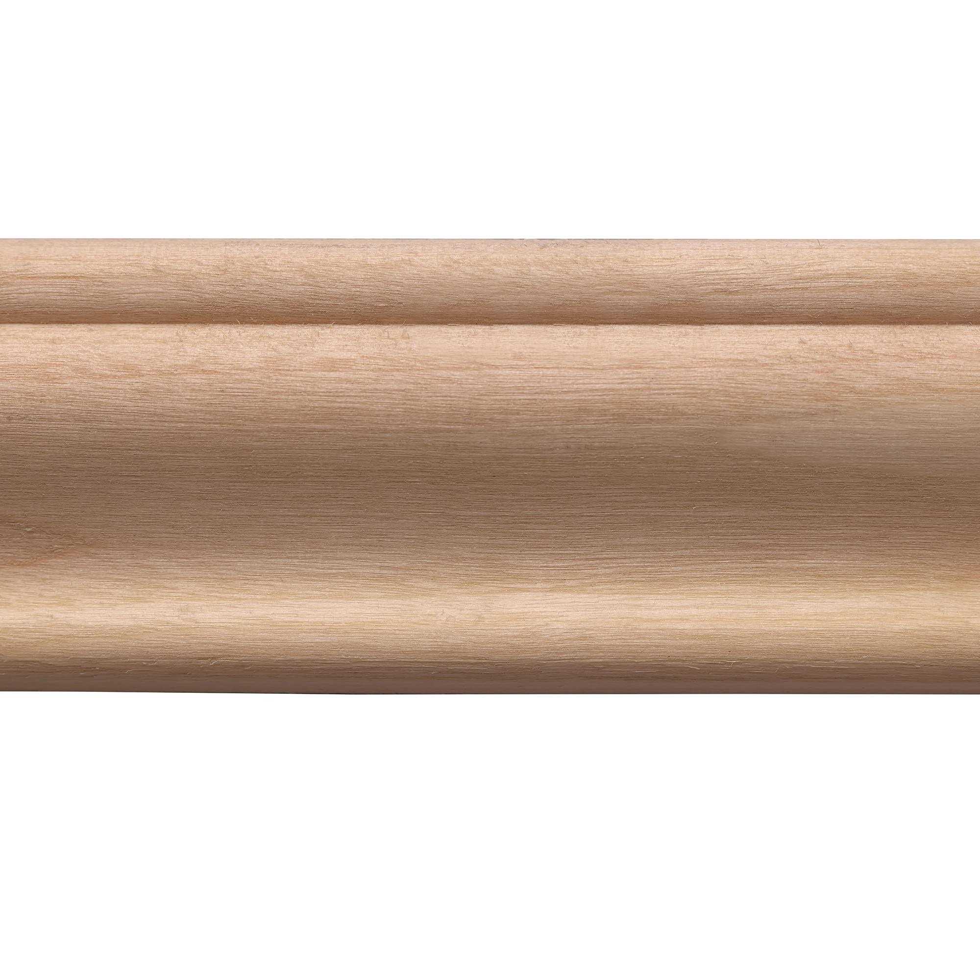 Ornamental Mouldings 589-4WHW .375 in. D X 1.25 in. W X 47.5 in. L - Cheap Fitting